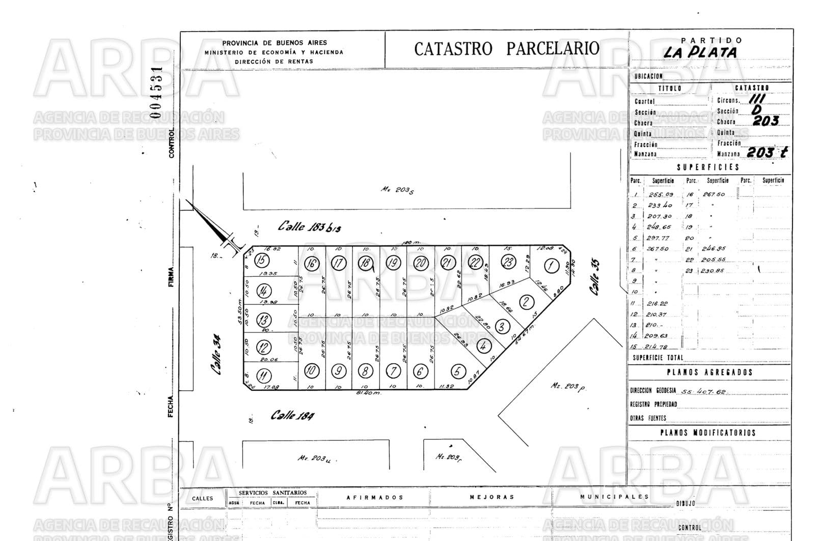 Terreno 184 y 35 U$S 23000 3